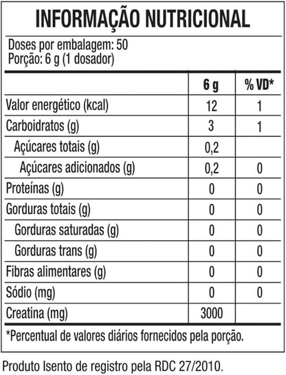 CREATINE BLACK SKULL 300g sabor uva