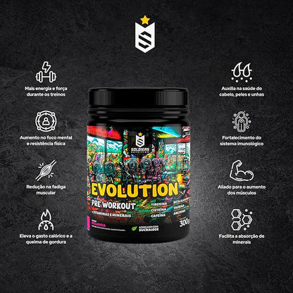 Pré treino SOLDIERS sabor melancia 300g