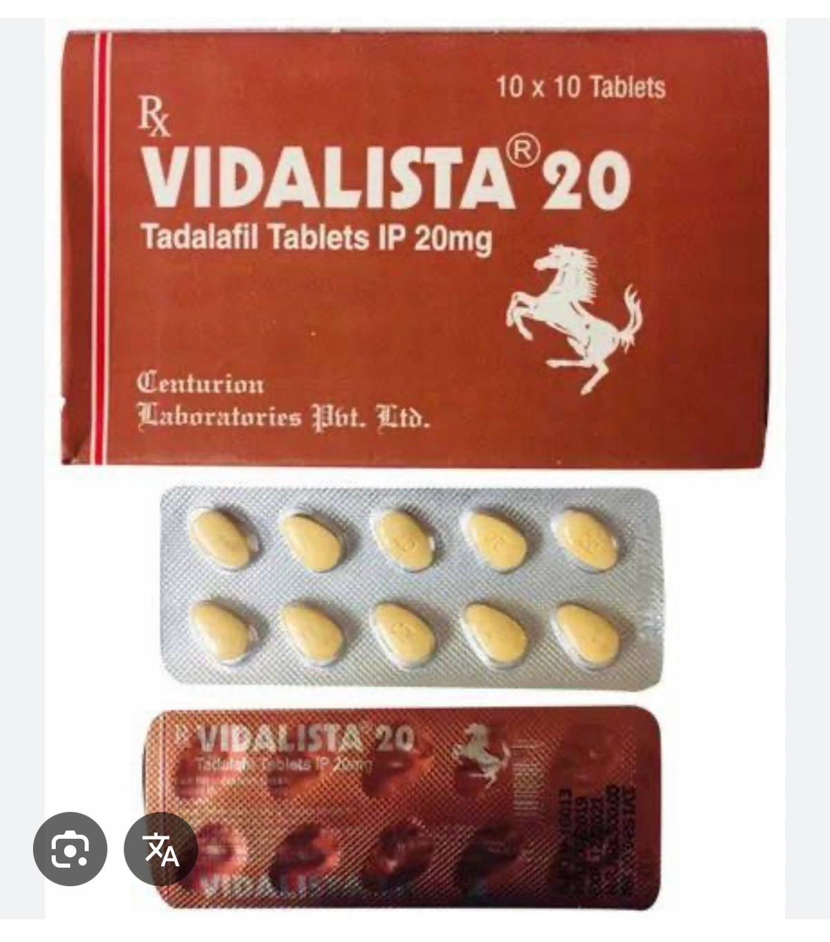20mg/ 10tablets