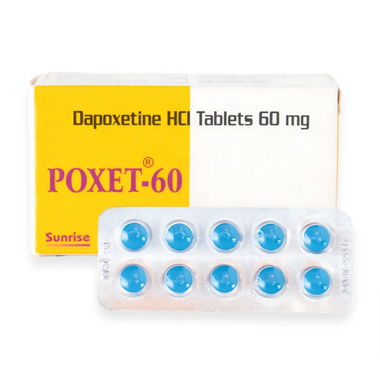 Dapoxetine 60mg 10tablets