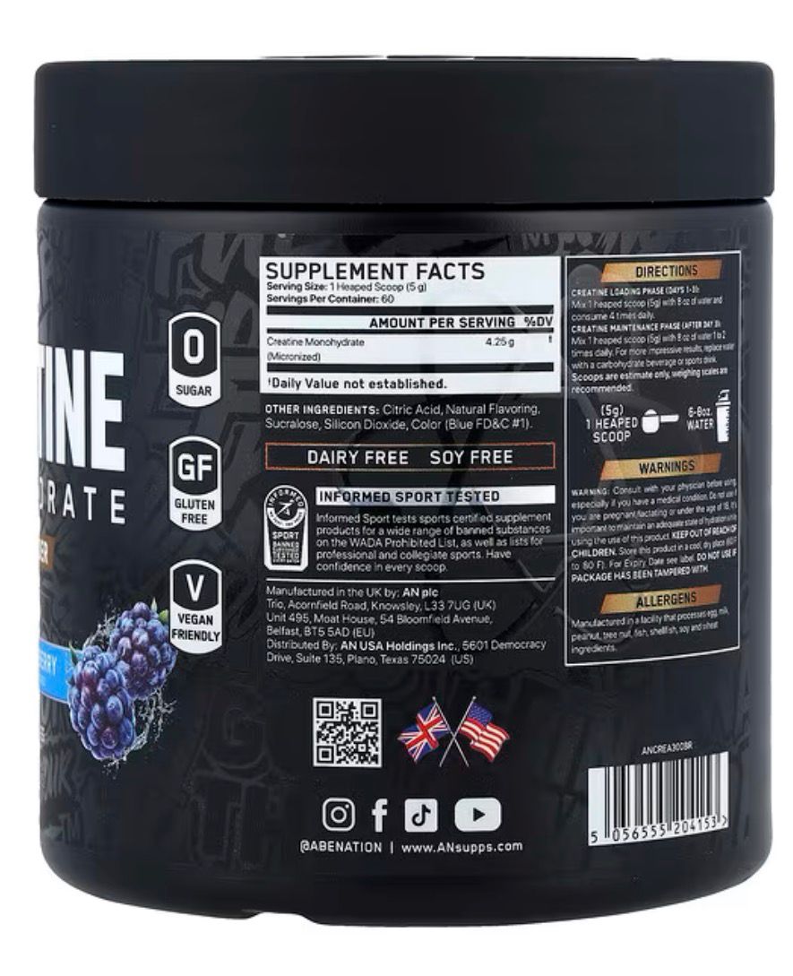 Creatine Monohydrate 300g