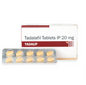 Tadalafil 20mg 10tablets