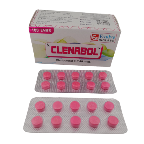 Clenbuterol 40mcg 100tablets